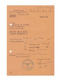 Collaboration and the NSB in Dordrecht during World War II.