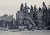 Dordrecht in May 1940 during the outbreak of world war two in the Netherlands.
