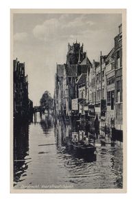 Het Korps Pontonniers en Torpedisten in Dordrecht.