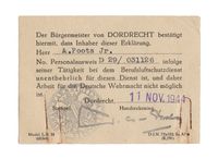 De Luchtbeschermingsdienst in Dordrecht voor en tijdens de tweede wereldoorlog