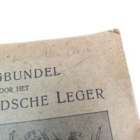 Zangboekje Willem Boer Dekkingsdetachement Willemsdorp.