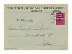 Binnenlandse Strijdkrachten en distributiezaken W.F. Ruisch Dordrecht tweede wereldoorlog.