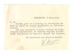 Binnenlandse Strijdkrachten en distributiezaken W.F. Ruisch Dordrecht tweede wereldoorlog.