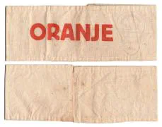 1. Oranje armband - Binnenlandse Strijdkrachten Dordrecht
