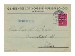 Binnenlandse Strijdkrachten en distributiezaken W.F. Ruisch Dordrecht tweede wereldoorlog.