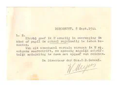 Binnenlandse Strijdkrachten en distributiezaken W.F. Ruisch Dordrecht tweede wereldoorlog.