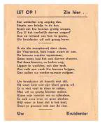 Binnenlandse Strijdkrachten en distributiezaken W.F. Ruisch Dordrecht tweede wereldoorlog.