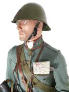 Uniform van een eerste luitenant van het Korps Pontonniers en Torpedisten.