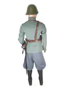 Uniform van een eerste luitenant van het Korps Pontonniers en Torpedisten.