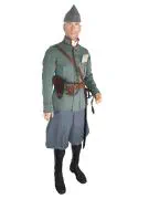 Uniform van een eerste luitenant van het Korps Pontonniers en Torpedisten.