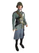 Uniform van een eerste luitenant van het Korps Pontonniers en Torpedisten.