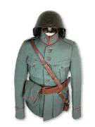 1e Luitenant der Pontonniers en Torpedisten met helm