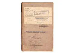 Zakboekjes en herkenningsplaatjes van het Korps Pontonniers en Torpedisten