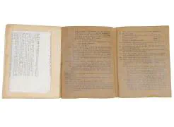 Zakboekjes en herkenningsplaatjes van het Korps Pontonniers en Torpedisten