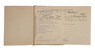 Zakboekjes en herkenningsplaatjes van het Korps Pontonniers en Torpedisten