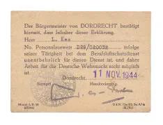 Luchtbeschermingsdienst Dordrecht.