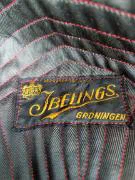 Ribcord private tailored uniform jacket of Reserve Captain J. Barkmeijer, Cdt - 2-III-14 R.A. Bronze Cross.