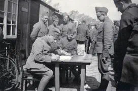 “The pay is being issued at the barracks camp in Willemsdorp during the mobilization.