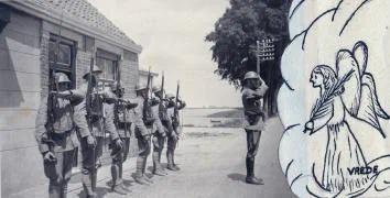 “Soldiers of the Willemsdorp covering detachment during the mobilization.