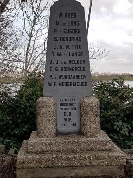 Sergeant van der Hum – Dekkingsdetachement Willemsdorp – Dordrecht tweede wereldoorlog.