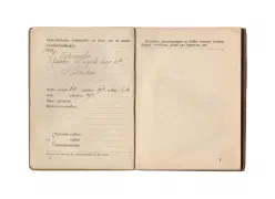 4. Oorlogszakboekje Johan Balthasar Onderwater - Zwijndrecht