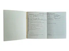 5. Oorlogszakboekje en herkenningsplaatje Jacobus Dubbeldam - Dordrecht