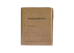 6. Oorlogszakboekje Jan Dubbeldam - Sliedrecht