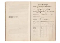 7. Zakboekje Leendert Roodbol - Landweer district Dordrecht