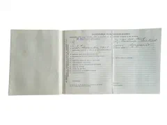 Oorlogszakboekje Martinus Machiel van der Hoek