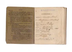 Oorlogszakboekje Martinus Machiel van der Hoek
