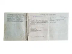 Oorlogszakboekje Martinus Machiel van der Hoek
