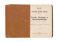 Het Korps Pontonniers en Torpedisten in Dordrecht.
