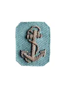 Collar emblems of an officer