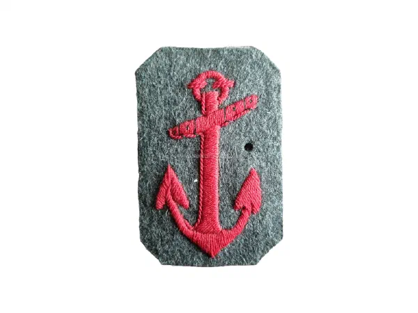 Mouwembleem manschap schipper Korps Pontonniers en Torpedisten.