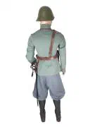 Uniform van een eerste luitenant van het Korps Pontonniers en Torpedisten.