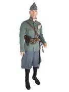 Uniform van een eerste luitenant van het Korps Pontonniers en Torpedisten.
