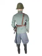 Uniform van een eerste luitenant van het Korps Pontonniers en Torpedisten.