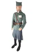 Uniform van een eerste luitenant van het Korps Pontonniers en Torpedisten.