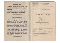 5. Zakboekje Gerrit Nagel - Korps Pontonniers en Torpedisten