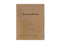 6. Oorlogszakboekje J.B. Bohré - Korps Pontonniers en Torpedisten