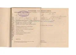 6. Oorlogszakboekje J.B. Bohré - Korps Pontonniers en Torpedisten
