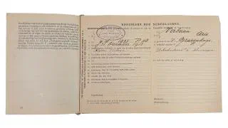 Zakboekjes en herkenningsplaatjes van het Korps Pontonniers en Torpedisten