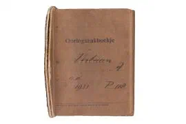 Zakboekjes en herkenningsplaatjes van het Korps Pontonniers en Torpedisten