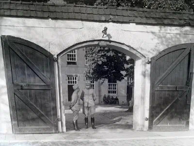 Het Korps Pontonniers en Torpedisten in Dordrecht.