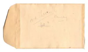 Het nalatenschap van Sergeant van der Hum.