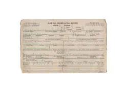 Vorlaufiger Fremdenpas Anthonie Ploegers Dordrecht