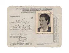 Legitimatiekaart Mevr. C.H. Sandifort