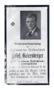 Oberjäger Josef Geiersberger