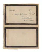 Sterbebrief (Death letter) Obergefreiter Paul Pentrup.