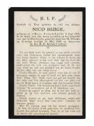 Dienstplichtig soldaat Nicolaas Huige.